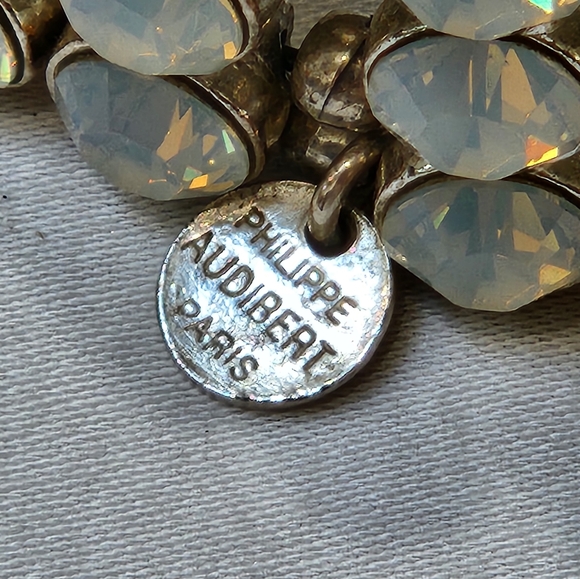 Philippe Audibert Rhinestone Stretch Bracelet - Picture 4 of 4